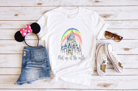 Meet Me at the Castle Disney Graphic Tee