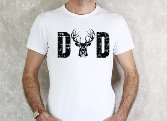 Dad Hunting Graphic T-Shirt